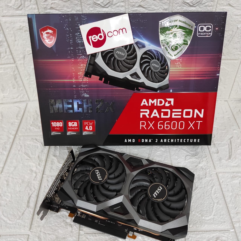 【お1人様1点限り】MSI Radeon RX6600 XT MECH 2X 8G OC