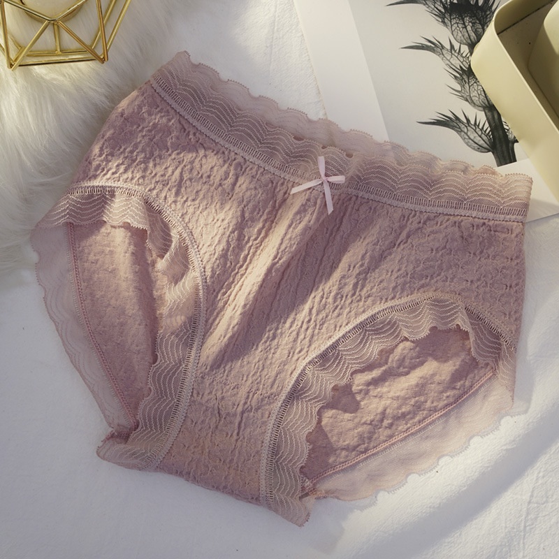 Renda Lucu Wanita Celana Dalam Seksi Nyaman Lembut CD