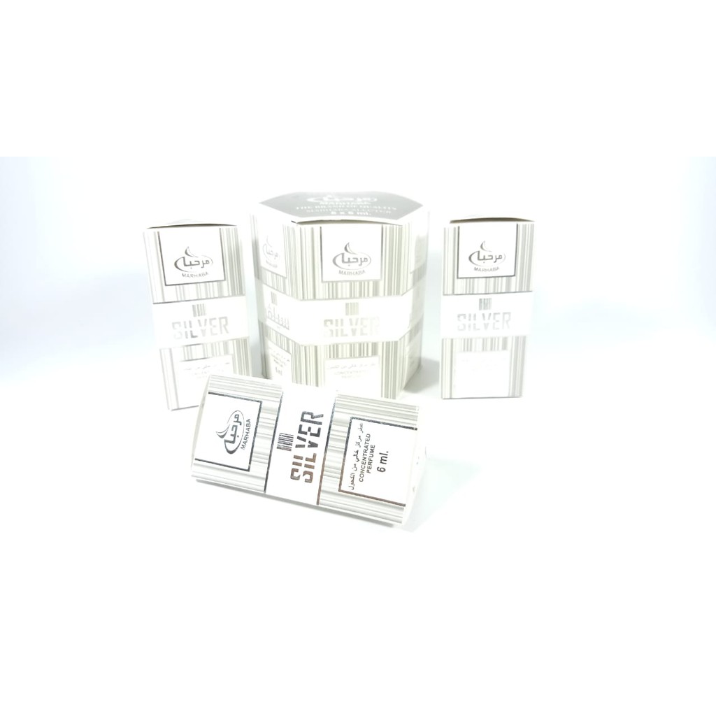 Image of Parfum silver marhaba 6ml non alkohol Grosir #1