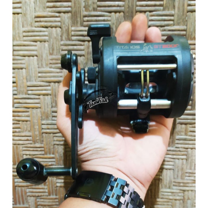 REEL JIGGING/OVERHEAD SHIMANO TITANOS 2000 HANDLE KANAN JAPAN (2nd)