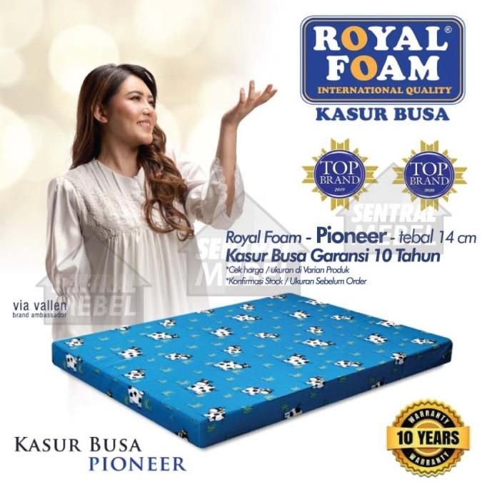 KASUR BUSA ROYAL FOAM PIONEER - KASUR BUSA PIONEER ROYAL FOAM - 100 X 200 CM SDA35A5