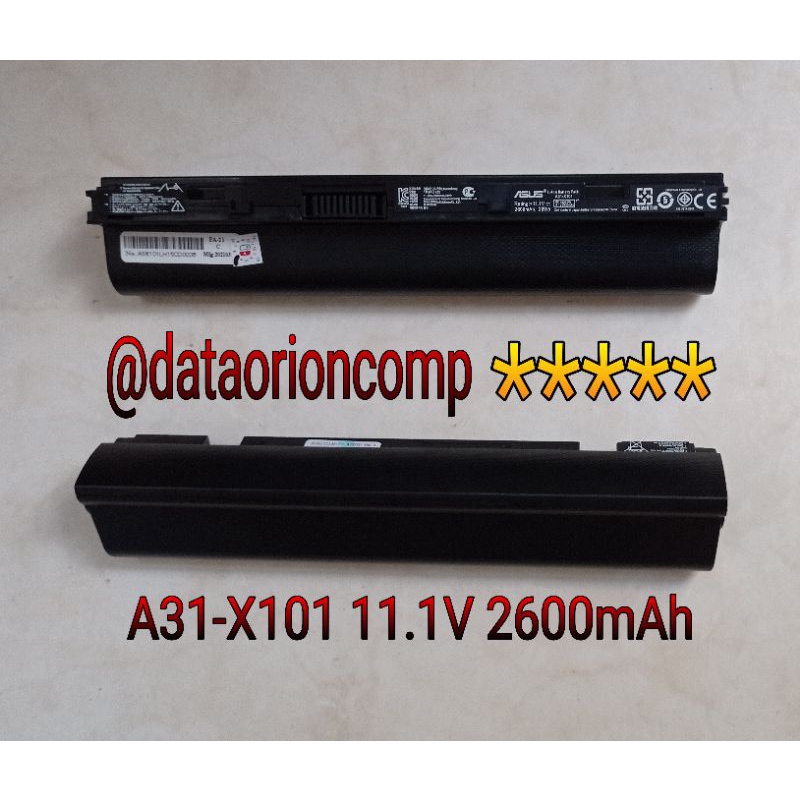 Baterai Battery Asus Eee PC R11CX X101 PC X101C X101H X101CH Black