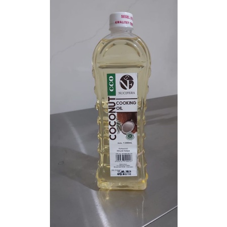 

Nucifera - Coconut Cooking Oil 1L / Minyak Kelapa Murni 1000ml / CCO