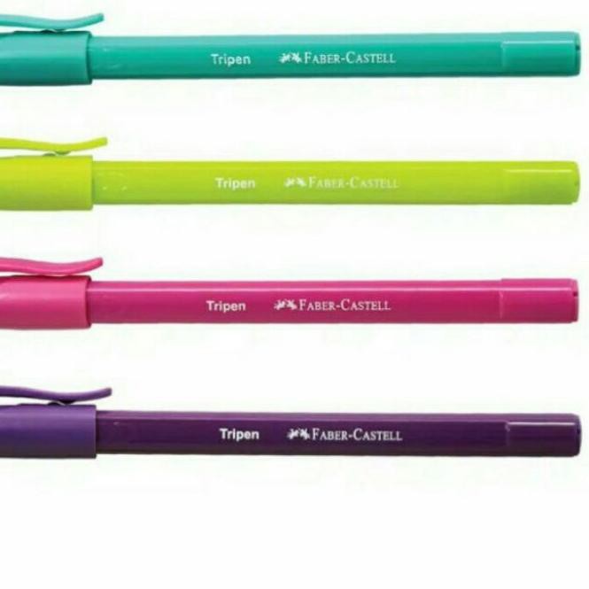 

SALE!! (scr-764) Faber - Castell Tripen mix barrel 12 + 2 black ink
