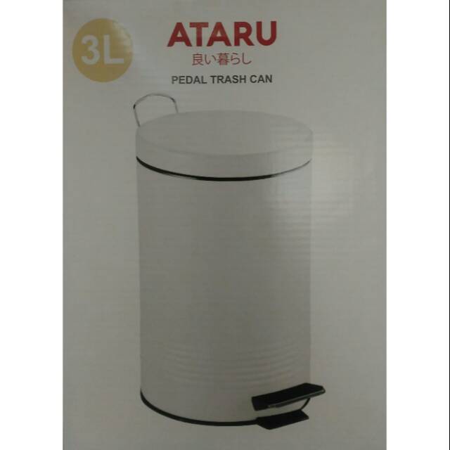 Tempat sampah injak 3 liter