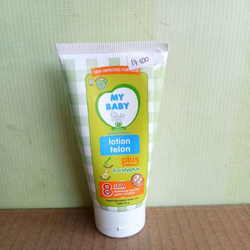 MY BABY LOTION TELON PLUS EUCALYPTUS 8JAM 50GR