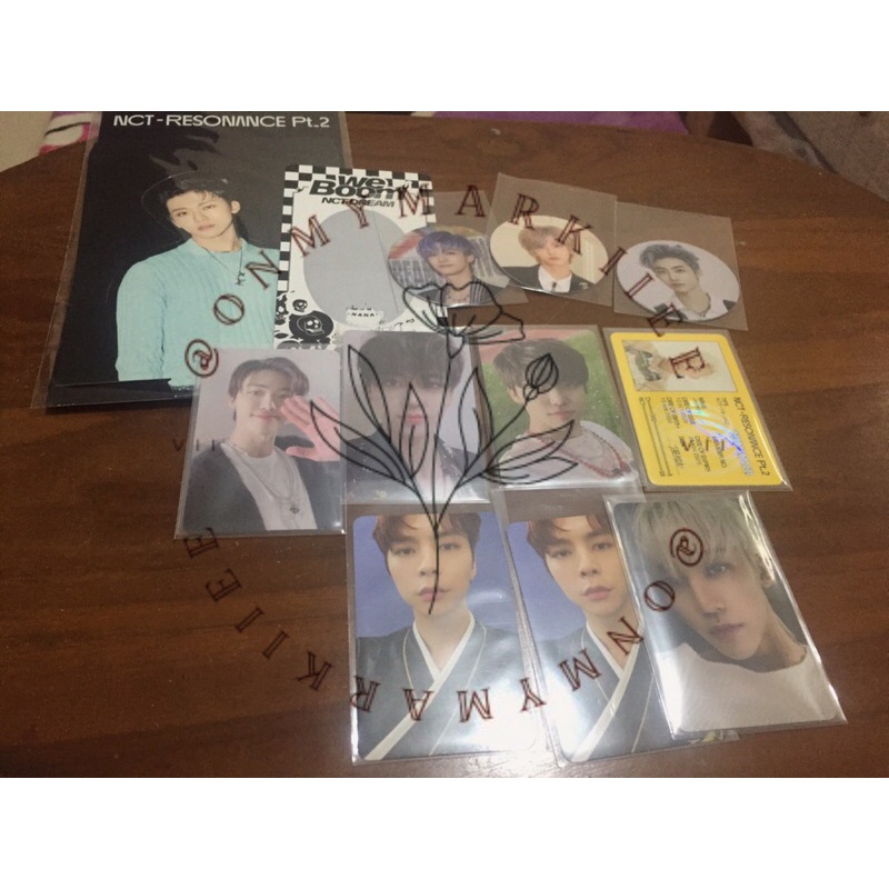 Pc jaemin Hello future Cafe Chilling Ar selca Id Card departure resonance Cc boom riddin rollin