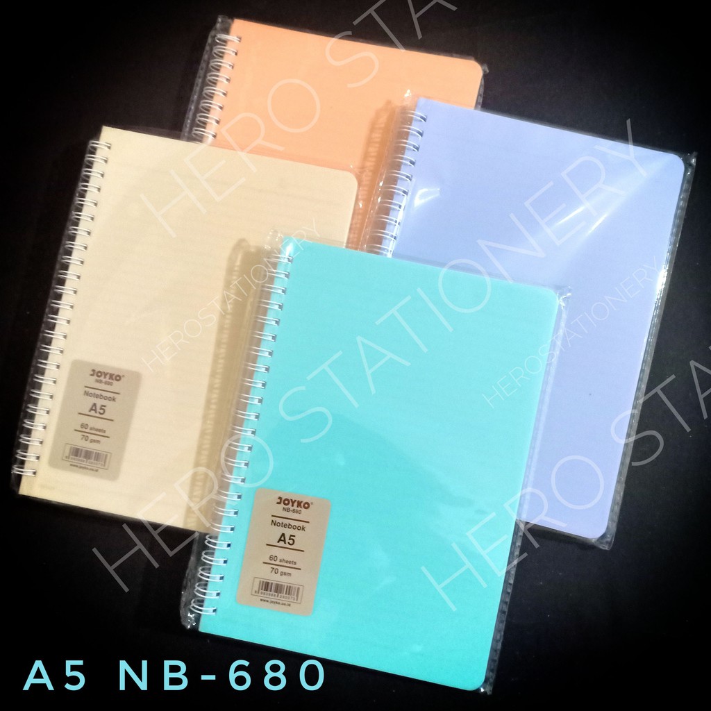 

Buku agenda notebook notes bergaris joyko A5 60 lembar NB-680