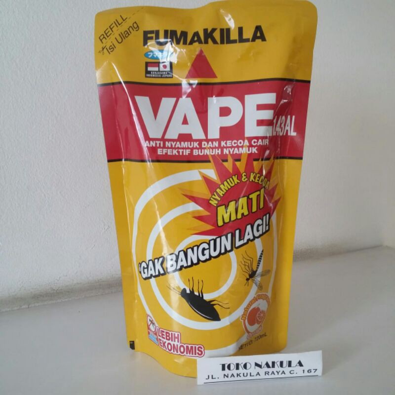 FUMAKILLA - Obat Anti Nyamuk Dan Kecoa Cair Refill Semprot