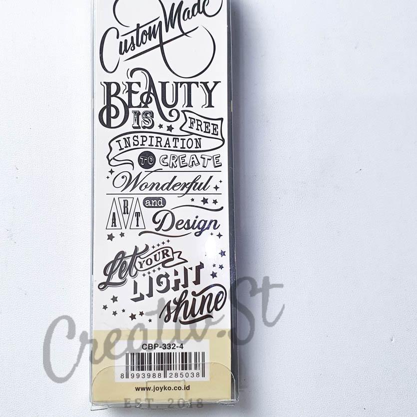 

limited Edition✔️Joyko Calligraphy Brush Pen Pena Kuas Kaligrafi CBP-332-4|KD1