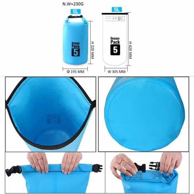 Dry Bag - Ocean Pack 5 10 20 Liter