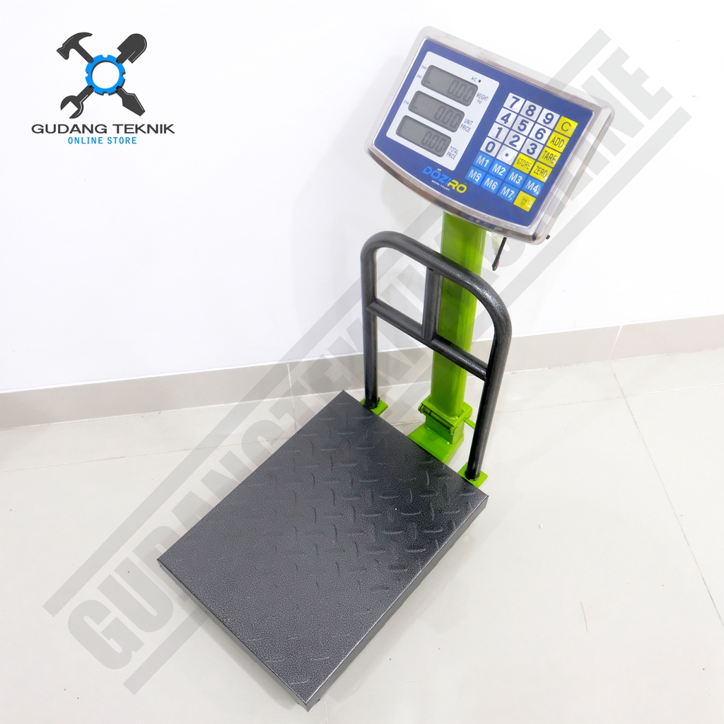 Timbangan Duduk Digital Rail DOZIRO 120Kg / Timbangan Digital Duduk 120 Kg DOZIRO