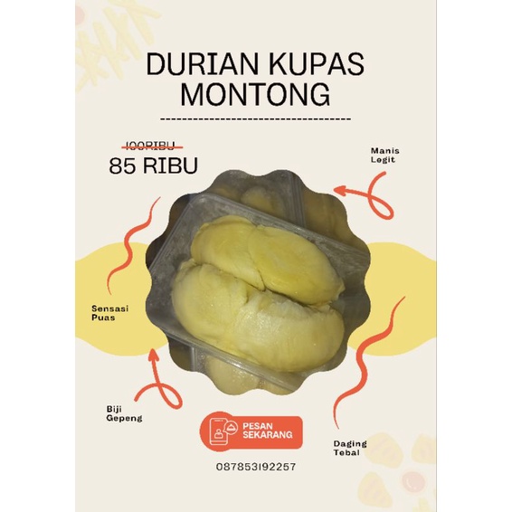 

DURIAN MONTONG PALU