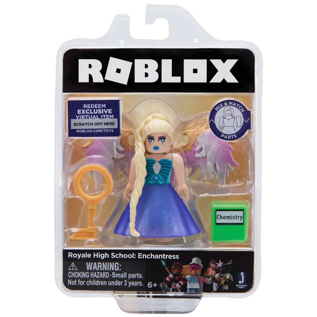 Roblox Gold Collection Royale High School Enchantress W Virtual - action figures roblox action figures roblox high school with code