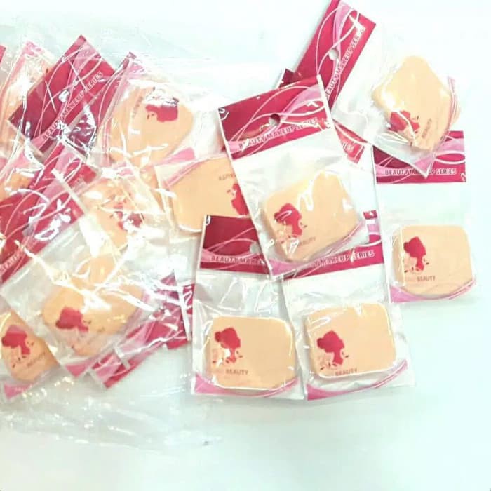 SPONS BEDAK | REMBUK BEDAK | SPONGE BEDAK | SPONS MAKE UP BEDAK BASAH / KERING | MAKE UP SPONGE