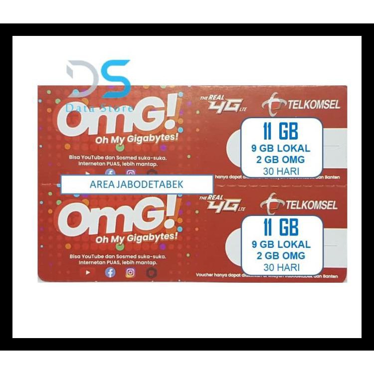 Voucher Telkomsel 11 Gb Kode 300