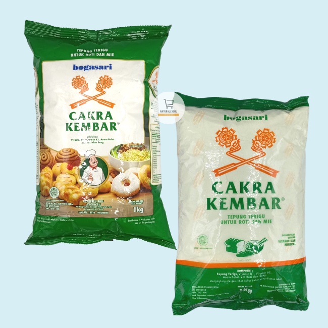 Cakra Kembar Tepung Cakra 1kg Tepung Terigu Cakra