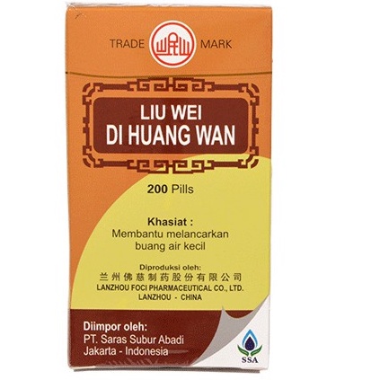 Liu Wei Di Huang Wan - Obat Memperkuat Fungsi Ginjal