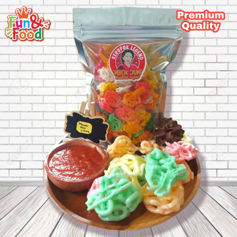 

Kerupuk Mentah Krupuk Kering Kerupuk Mawar Mini Warna Kualitas Premium