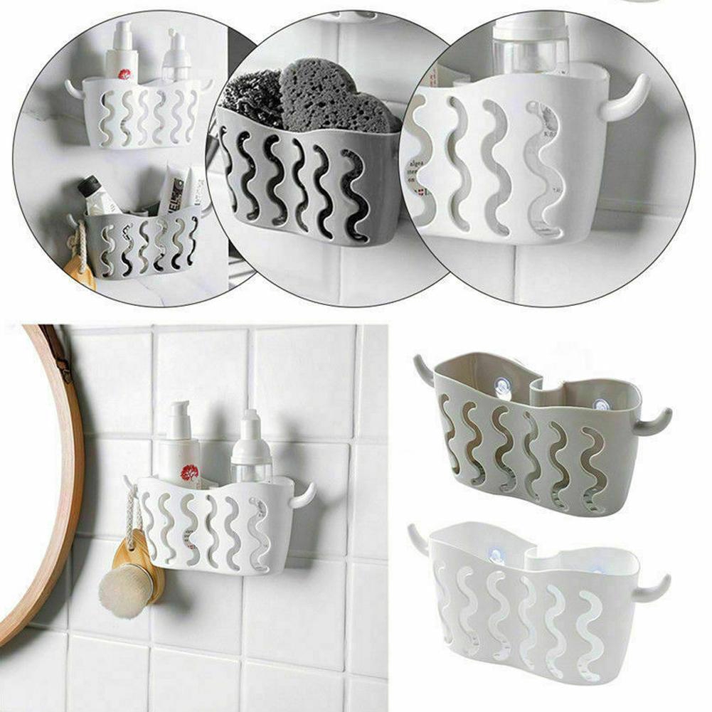 Kitchen  Sink Strainer Drain / Punch-free Suction Cup Storage Hanging Basket / Dish Cloths Rack / Vegetable Fruit Drainer Filter Shelf