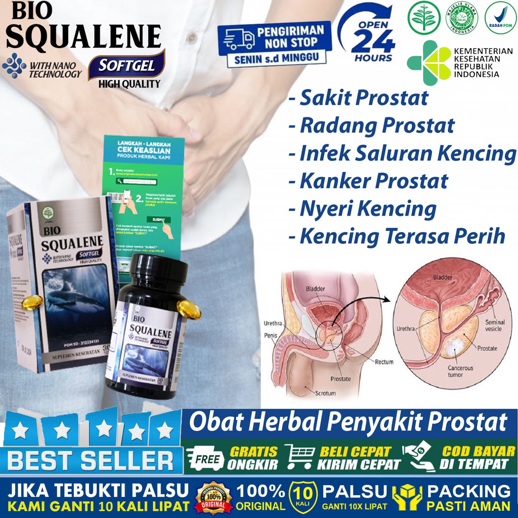 Obat Herbal Prostat Radang Psosta Infeksi Saluran Kencing Gangguan Kencing Sakit Kencing Berdarah Pr