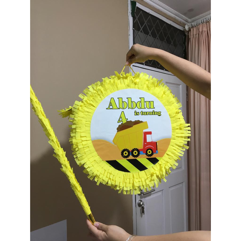 

mg Pinata Bulat pukul tarik custom gambar