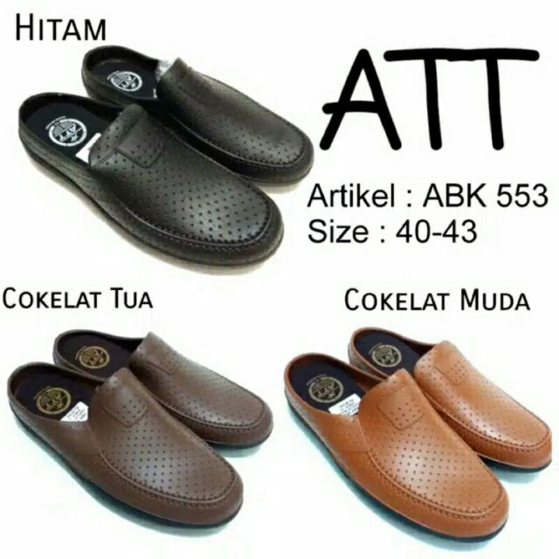 SANDAL SEPATU KARET ATT ABK 553 size 40-43