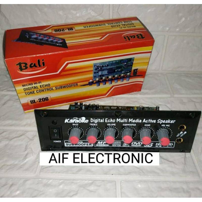 Kit tone control  digital echo+subwoofer BL-206