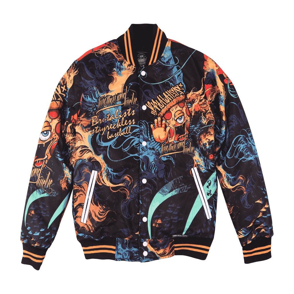 jaket varsity baseball original brutalist