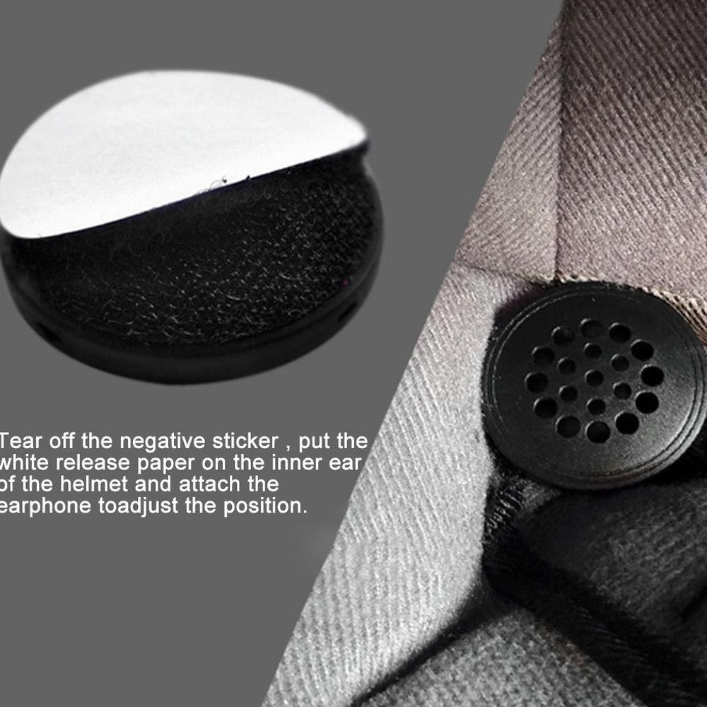 T33 Headset Helm HIFI Earphone kabel untuk Pengendara Motor TERLARIS-5
