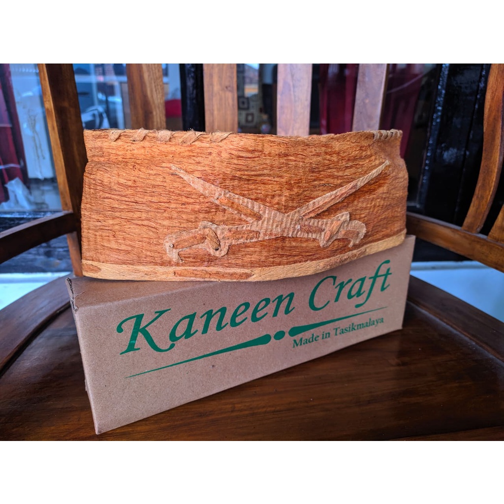 PECI HABIB KULIT KAYU HONAI KANEEN CRAFT