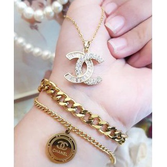 Titanium set perhiasan LL24052202