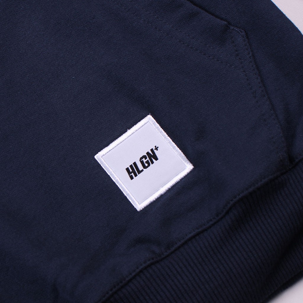 HOOLIGANS Hoodie Deux Brand Navy-3