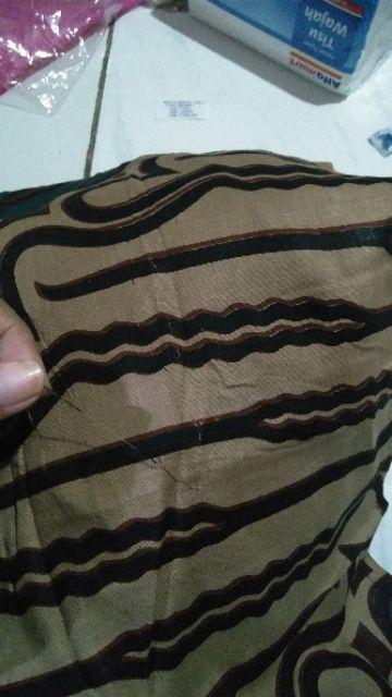 Tunic Canisa Parang Genes Barong Sogan Longblouse Panjang Ethnic Vintage Seragam Wanita Batik Modern