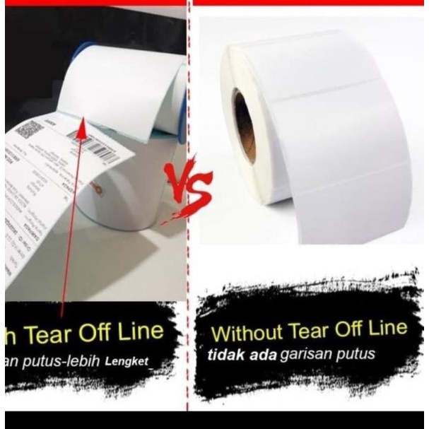 

➣ LABEL BARE 100 X 150 mm KERTAS STICKER DIRECT THERMAL 100x150 500pc - 500 lembar ✪