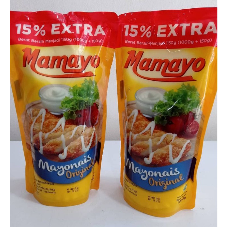 

Mamayo Mayonnaise Original 1Kg / Mayones / Mayonaise