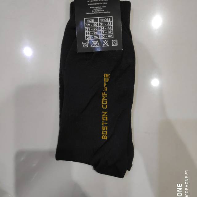 KAOS KAKI BOSTON, HITAM POLOS, ORIGINAL, BUKAN GRADE GRADEAN, TERMURAH,  NYAMAN DI PAKAI