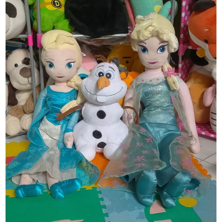 Boneka pl import elsa frozen disney