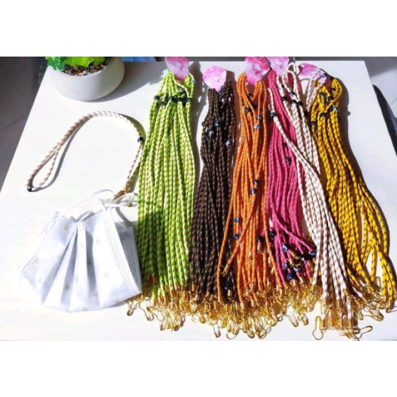 (ECERAN) Tali masker / Strap masker Bahan Tali