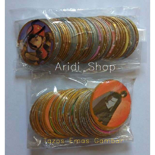 Tajos Tazos Gold Isi 40 Pcs (stock tersedia)
