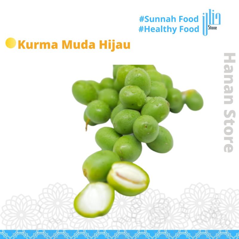 

Kurma muda merah kuning hijau 1 kg free test pack