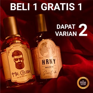 COD BELI 1 GRATIS 1 Parfum MR CRUSH Parfum HRNY SUDAH BPOM Parfum pria ORIGINAL BEKA 88 parfum wanita tahan lama original parfum murah