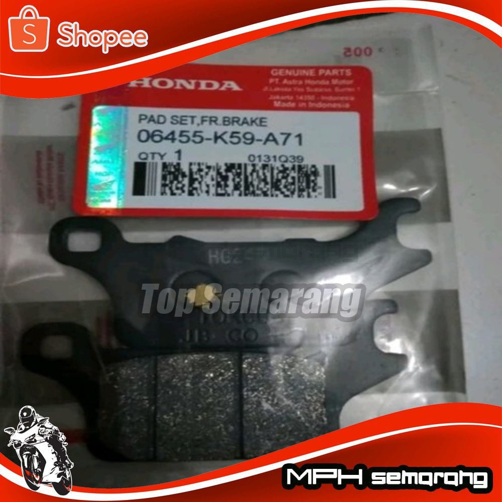 DISCPAD HONDA VARIO 150 LED MPHSMG HQ