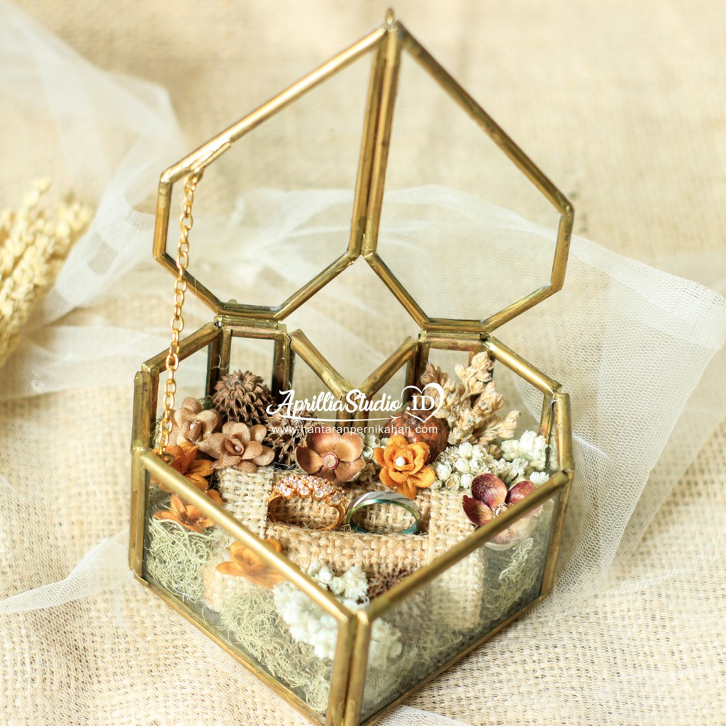 Kotak Perhiasan | Ringbox Tera Love Rustic