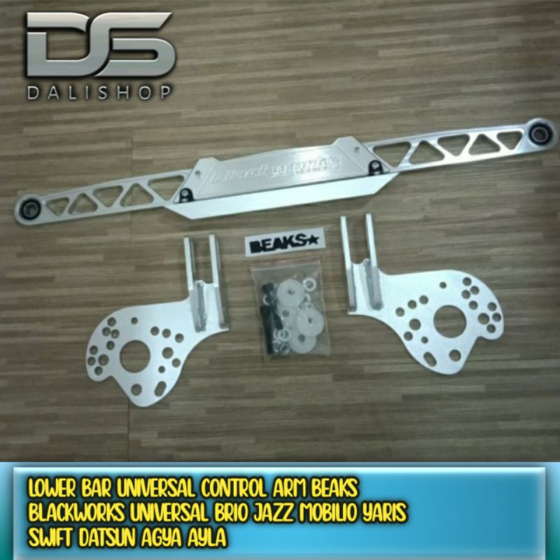 LOWER BAR UNIVERSAL CONTROL ARM BRIO JAZZ MOBILIO YARIS SWIFT DATSUN AGYA AYLA