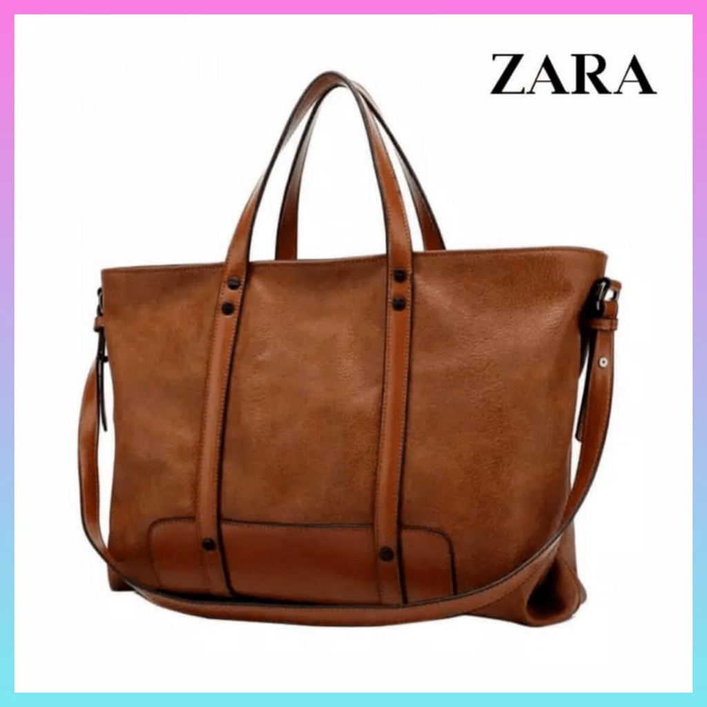 Zara Basic Trafaluc Semi Premium Zara Zakia Tas Selempang Kerja Kantor Wanita Tas Laptop Kulit Wanit