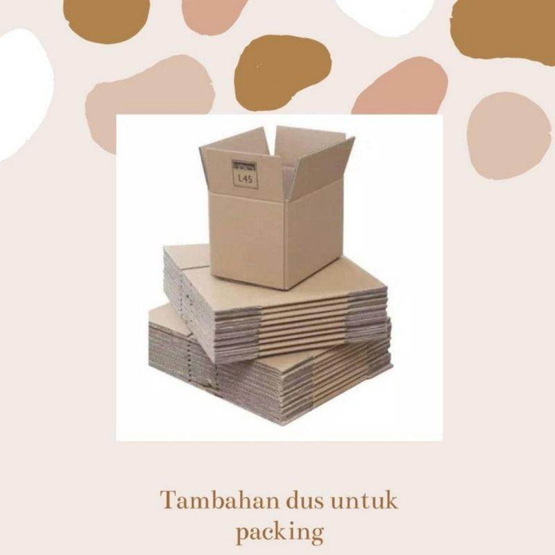 

Tambahan packing kardus - Hanya untuk pembelian barang di lapak kami