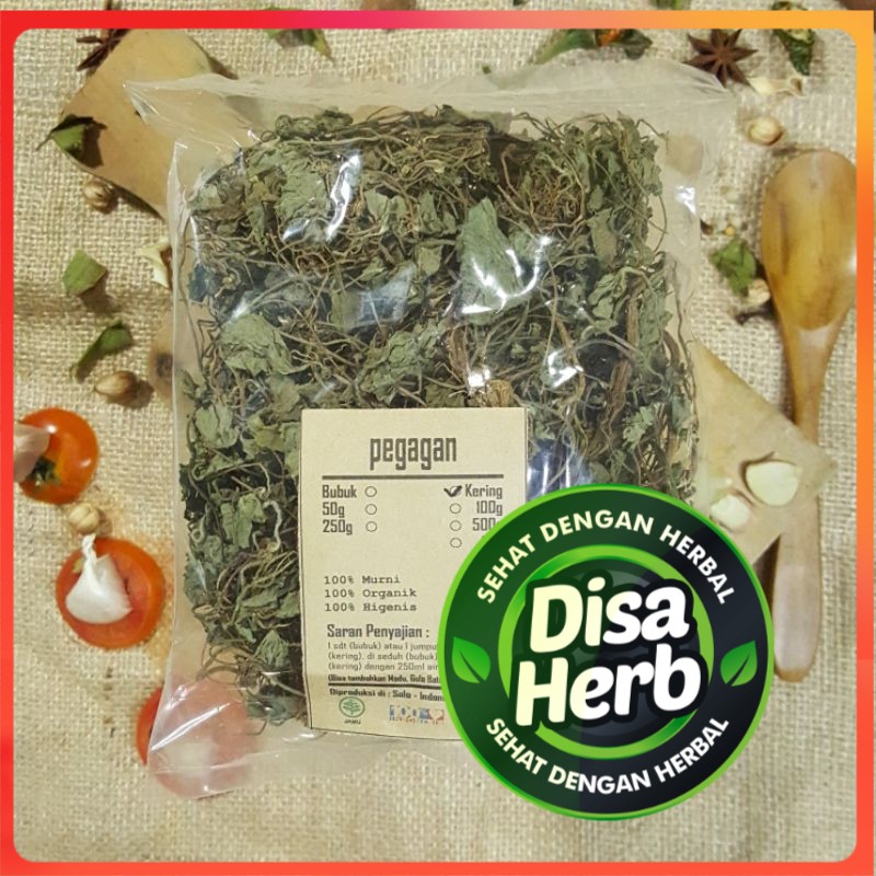 

PEGAGAN KERING 100 GRAM - Centella Asiatica - MURNI - JSR - REMPAH - PREMIUM QUALITY EXPORT