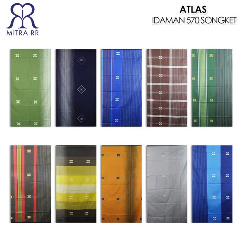 Sarung Atlas Idaman 570 Songket Tenun Dewasa