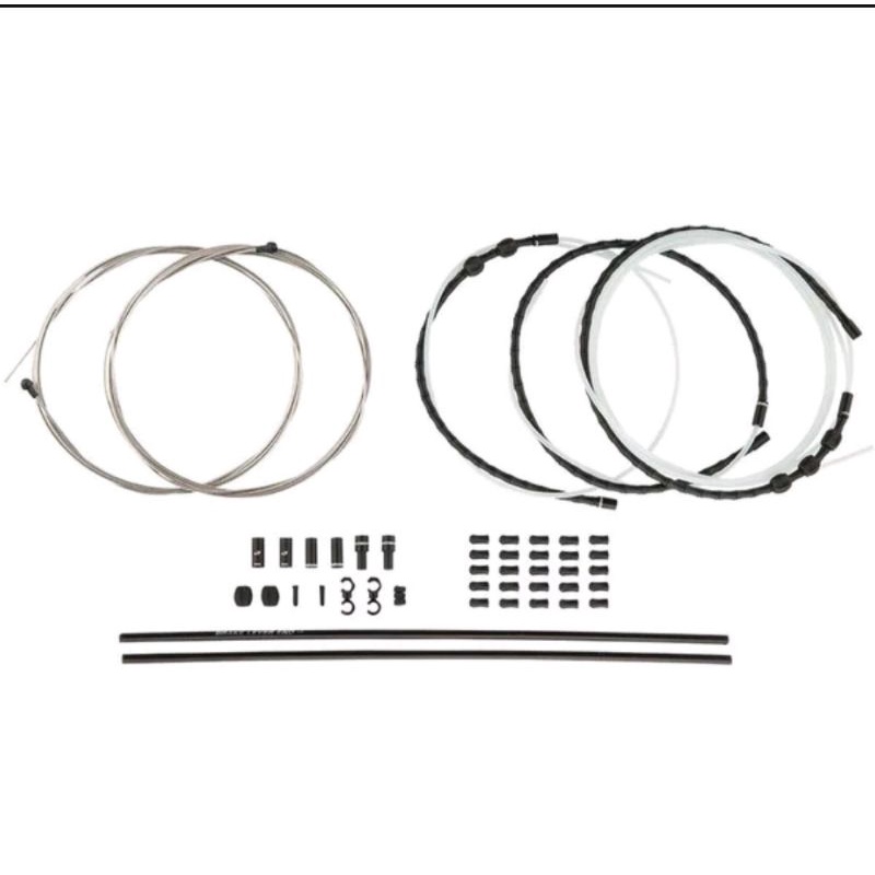 CABLE SHIFTER SET JAGWIRE 2x ELITE RED dan SILVER
